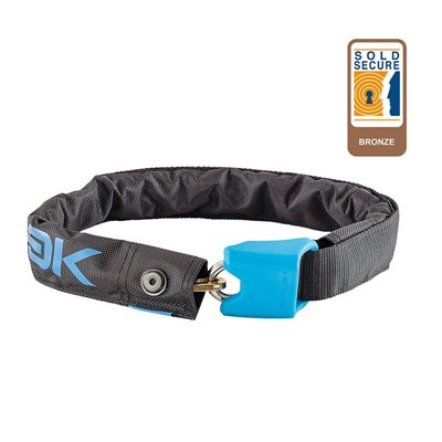CANDADO CADENA HIPLOK LITE CINTURA 75cm 6mm AZUL