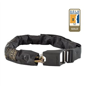 CANDADO CADENA HIPLOK GOLD CINTURA 85cm 10mm NEGRO