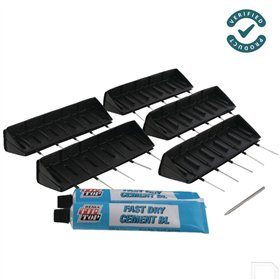 SET 25 PARCHES TUBELESS TIP-TOP A3 3 mm