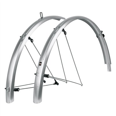 JUEGO DE GUARDABARROS SKS BLUEMELS 28" 55 mm PLATA