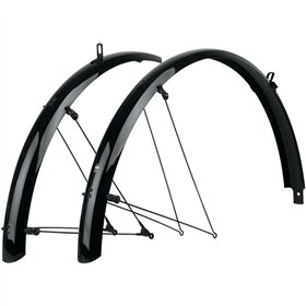 JUEGO DE GUARDABARROS SKS BLUEMELS 28" 35 mm NEGRO