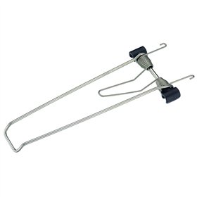 MUELLE TUBUS PARA PORTABULTOS LOGO/VEGA INOX PLATA