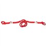 CORREA REMOLQUE M-WAVE TRAIL ROPE MOSQUETONES ROJO