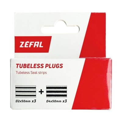 KIT MECHAS ZEFAL REPARACION TUBELESS (3x2mm/3x4mm)