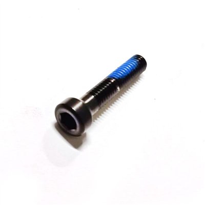 TORNILLO TIJA SILLIN DEDA M6x28mm TITANIO NEGRO