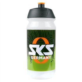 BIDON SKS BIO ORGANICO TRANSPARENTE/VERDE 500 ml