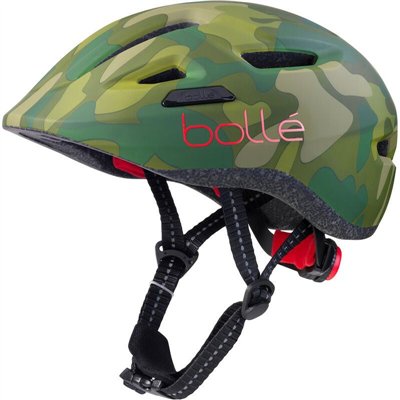 CASCO BOLLE STANCE JUNIOR CAMOUFFLAGE MAT XS 47-51