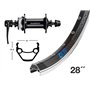 RUEDA DEL.WINORA EXAL ZX 19 28 CL SH.HB-QC300 AL.N