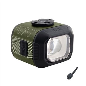LUZ DELANTERA MOON TITAN MAX CONTROL REMOTO VERDE