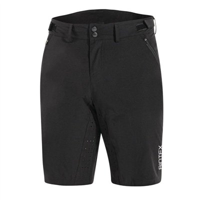 PANTALON CORTO BIOTEX INGAMBA TRAIL CARGO NEGRO S