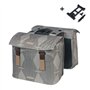 ALFORJAS BASIL ELEGANCE MIK 2.0 40-49L GRIS CAS/TO