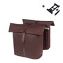 ALFORJAS BASIL CITY MIK 2.0 28-32L PU MARRON TOST