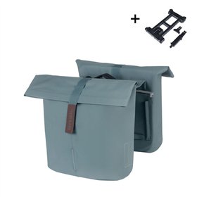 ALFORJAS BASIL CITY MIK 2.0 28-32L PU AZUL GRAFITO