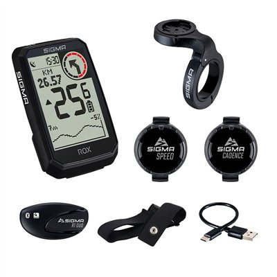 CICLOCOMPUTADOR SIGMA ROX 4.0 ENDURANCE SENSOR NEG