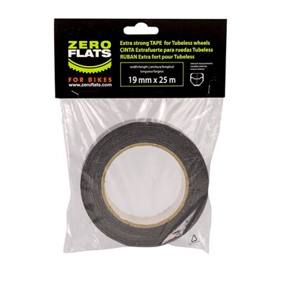 CINTA LLANTA TUBELESS ZEROFLATS TECHNICAL 19mm 25M