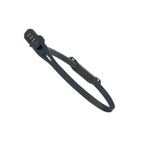 CANDADO CORREA HIPLOK Z LOK COMBINACION 45cm NEGRO