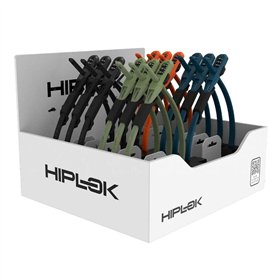 DISPLAY CANDADOS CORREA HIPLOK Z LOK COMB.45 (12U)
