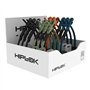 DISPLAY CANDADOS CORREA HIPLOK Z LOK COMB.45 (12U)