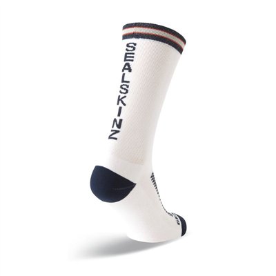 CALCETINES SEALSKINZ CAISTER MEDIANOS BLANCO S