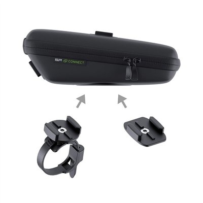 KIT BOLSA MANILLAR SP CONNECT CON SOPORTE LUZ NEGR