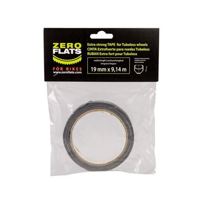 CINTA LLANTA TUBELESS ZEROFLATS TECH.TAPE 19 9.14M