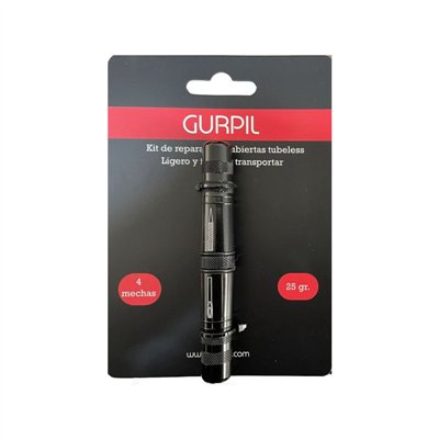 KIT 4 MECHAS GURPIL REPARACION TUBELESS ALUM