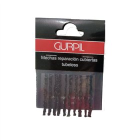 KIT 10 MECHAS GURPIL REPARACION TUBELESS 1.5 mm