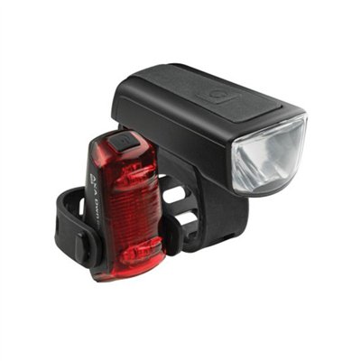 JG.LUCES AXA DELAN.DWN 50 TRAS.DWN LED USB-C NEGRO