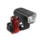 JG.LUCES AXA DELAN.DWN 50 TRAS.DWN LED USB-C NEGRO