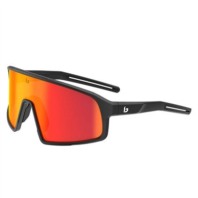 GAFAS BOLLE STRIVER NEGRO MATE LENTE MULTICOLOR