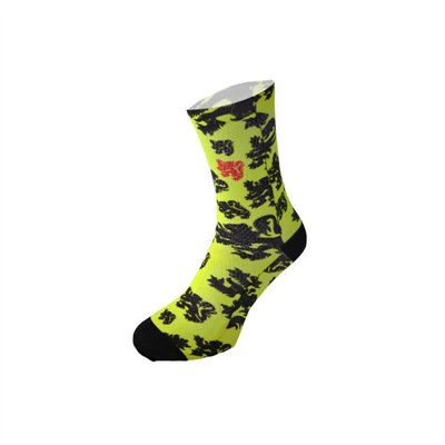 CALCETINES MB-WEAR FUN H16 FLANDERS AMARILLO L/XL