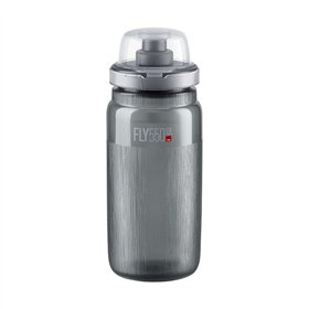 BIDON ELITE FLY TEX MTB AHUMADO 550 ml