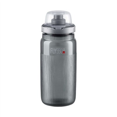 BIDON ELITE FLY TEX MTB AHUMADO 550 ml