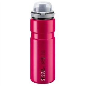 BIDON ELITE SYSSA RACE ROJO RUBI 750 ml