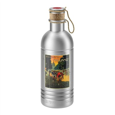 BIDON ELITE VINTAGE BICICLETTE MILANO ALUM.600ml
