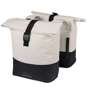 ALFORJAS BASIL COVE UBS 28-32L PET/CUERO BLAN/NEGR