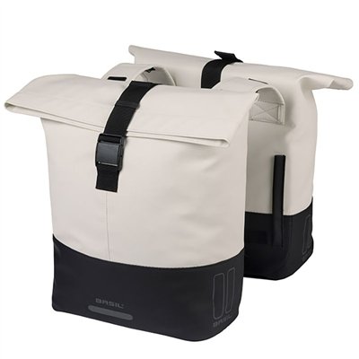 ALFORJAS BASIL COVE UBS 28-32L PET/CUERO BLAN/NEGR