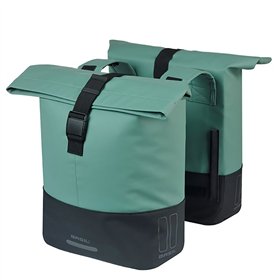 ALFORJAS BASIL COVE UBS 28-32L PET/CUERO VERDE/NEG