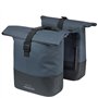 ALFORJAS BASIL PLACA MIK 2.0 28-32L PET/CUERO AM/N
