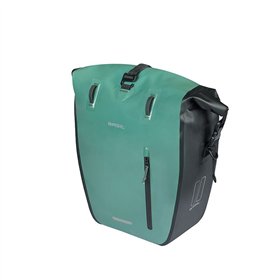 BOLSA BASIL RIVO L GAN.MIK 25-31L LONA IMPER.VE/NE