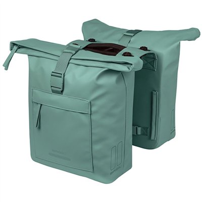 ALFORJAS BASIL BROOKLYN MIK 2.0 41L PET IMPER.VERD