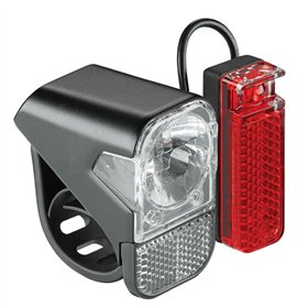 JUEGO DE LUCES AXA VISTO 3 A PILAS NEGRO