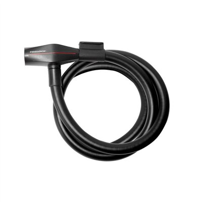 CANDADO CABLE TRELOCK KS 415 110cm-15mm NEGRO