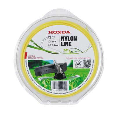 Hilo de nailon 3,00 mm (amarillo) Honda Silent® trenzado