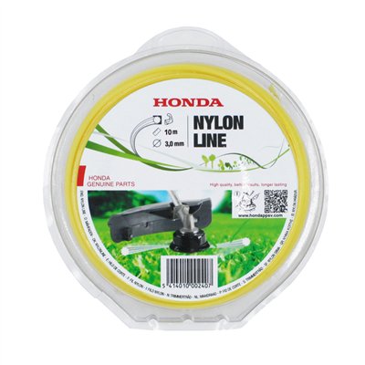 Hilo de nailon 3,00 mm (amarillo) Honda 10 puntas