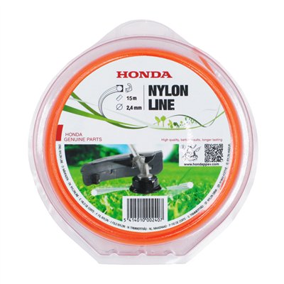 Hilo de nailon 2,40 mm (naranja) Honda 10 puntas