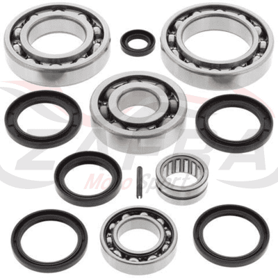 Kit All Balls de rodamientos y retenes del diferencial trasero Kawasaki/Suzuki