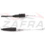 Cable de gas (tiro y retorno) ALL BALLS 45-1205