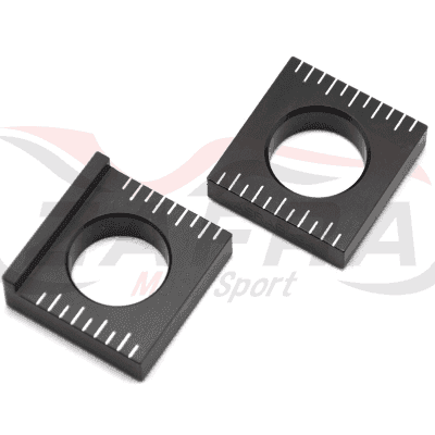 Tensores de eje trasero Yamaha Negro