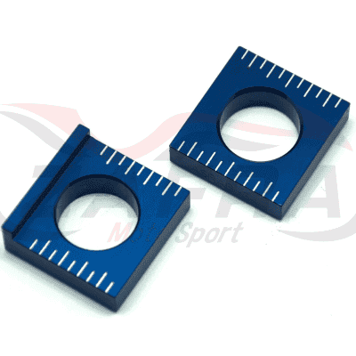 Tensores de eje trasero Yamaha Azul